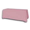 6' Blank Solid Color Polyester Table Throw - Pink Balloon
